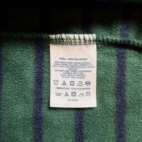 LANDS' END ハーフジップフリースプルオーバー