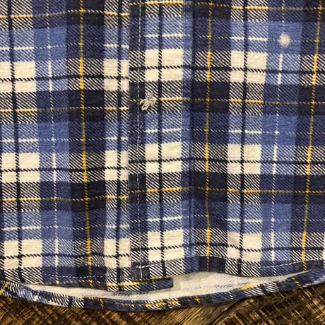 80s Dickies プリントネルシャツ