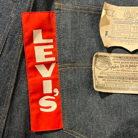 80s Levi's 501 Clown Pants / Dead Stock