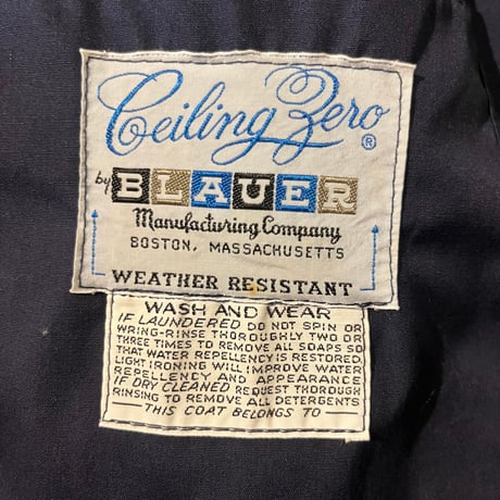 60s BLAUER Manufacturing Company USAF規格ライトウェイトジャケット