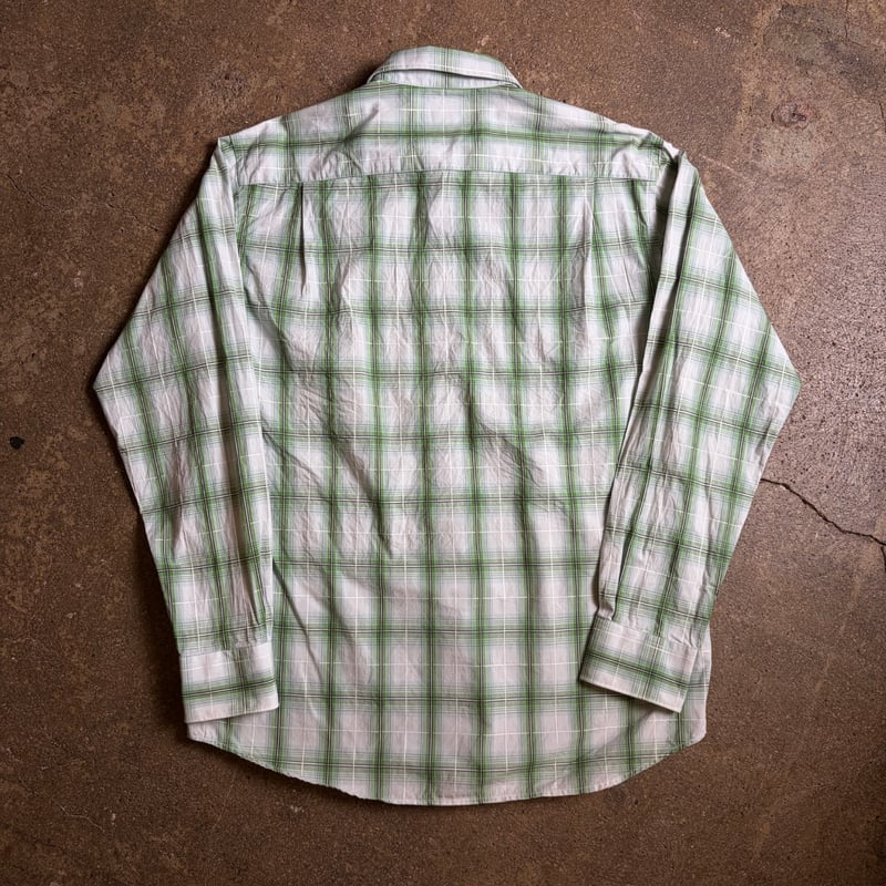 Yves Saint Laurent チェック柄 Yves Saint Laurent pour homme チェックシャツ | Shackaluck DUROC