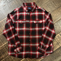 GEORGE ライトフランネルシャツ "Ombre Plaid"