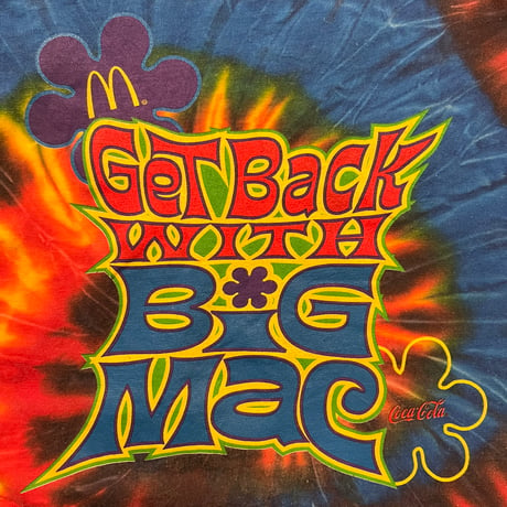 90s McDonald’s タイダイTシャツ