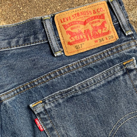 Levi’s 517 ブーツカットデニムパンツ