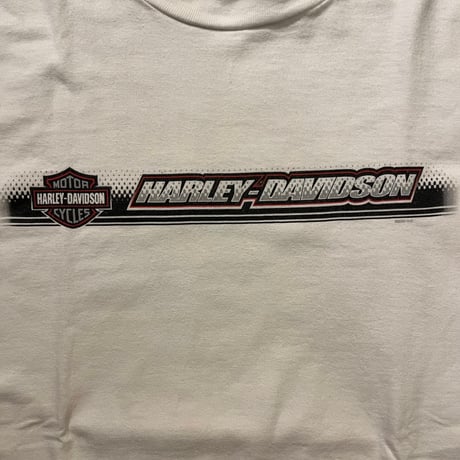 00s HARLEY-DAVIDSON "WAUGH ENTERPRISES" プリントTシャツ