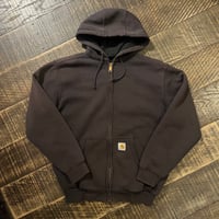 Carhartt ジップスウェットパーカー "サーマルライナー" / J149 BLK