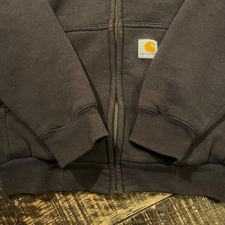 Carhartt ジップスウェットパーカー "サーマルライニング" / J149 BLK