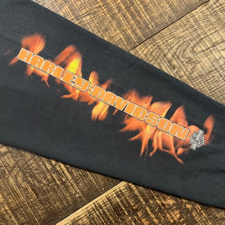 00s Harley-Davidson "W. COLLINGSWOOD HTS, NJ" ロングスリーブTシャツ
