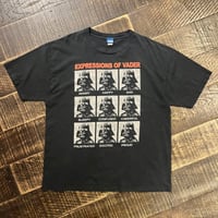 00s STAR WARS "EXPRESSIONS OF VADER" キャラクタープリントTシャツ