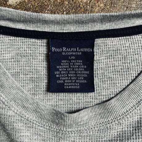 Polo Ralph Lauren SLEEPWEAR サーマルロングスリーブTシャツ