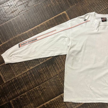 00s HARLEY-DAVIDSON "WHISKEY ROW" ロングスリーブTシャツ