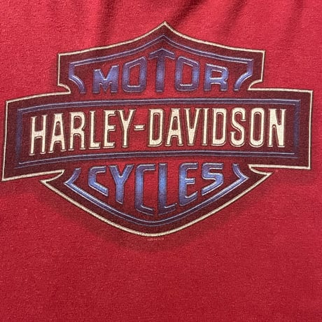 10s HARLEY-DAVIDSON "CONRAD’S" ロングスリーブTシャツ