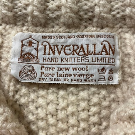 90s INVERALLAN 3A LUMBER CARDIGAN