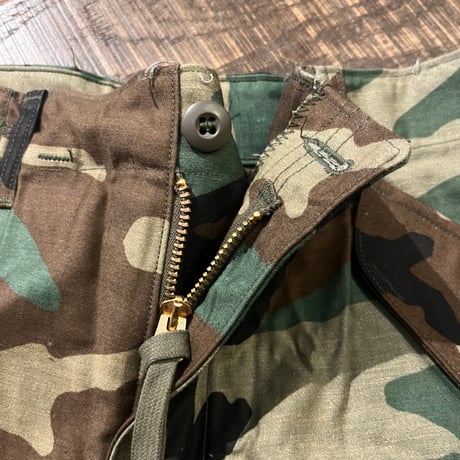 80s U.S. Military M-65フィールドパンツ "ウッドランドカモ"