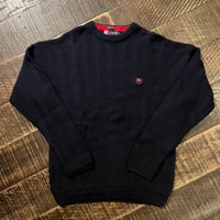 CHAPS RALPH LAUREN コットンニットセーター "HAND FRAMED"