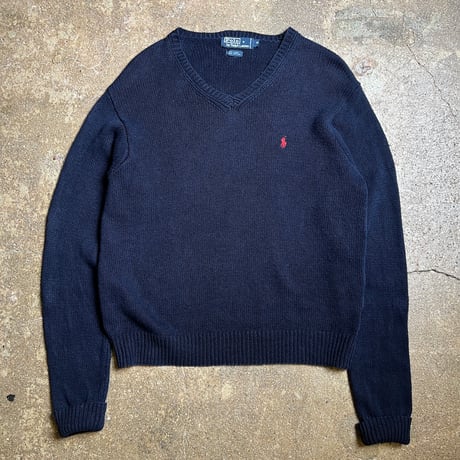 Polo by Ralph Lauren リネンコットンニットセーター