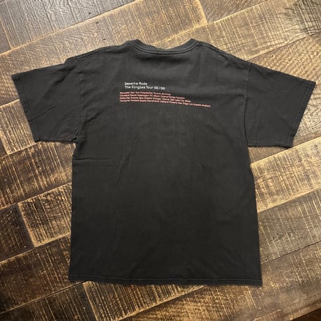 90s Depeche Mode "The Singles Tour 86>98" バンドTシャツ