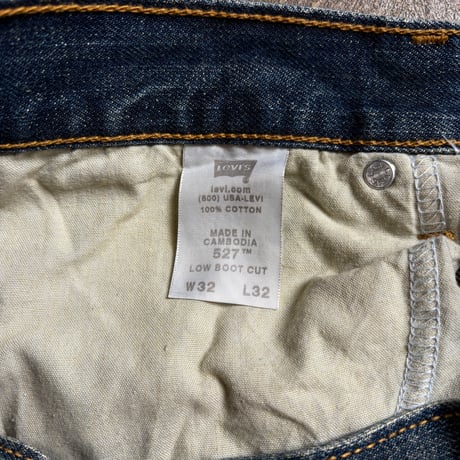 Levi’s 527 ブーツカットデニム Low Bootcut