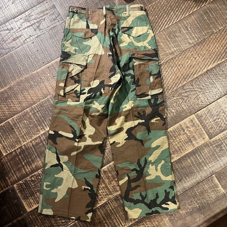 80s U.S. Military M-65フィールドパンツ "ウッドランドカモ"