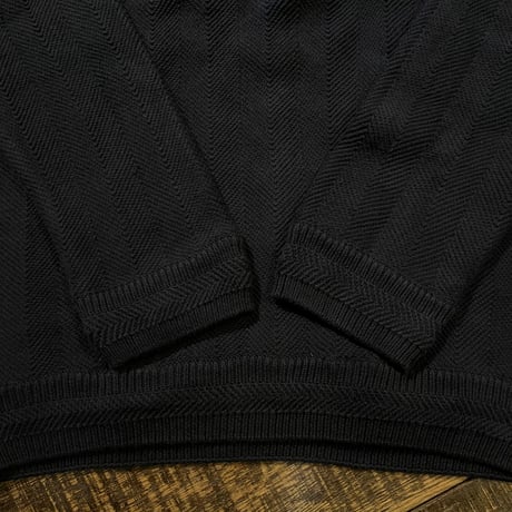 CHAPS RALPH LAUREN コットンニットセーター "HAND FRAMED"