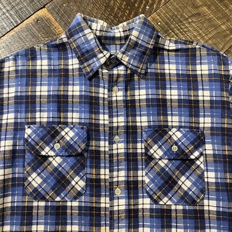 80s Dickies プリントネルシャツ