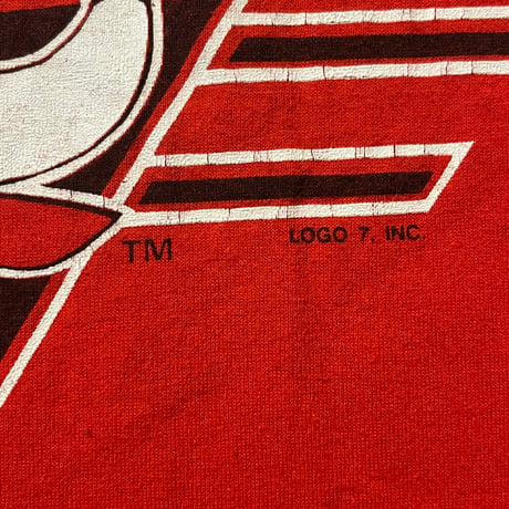 90s NBA "CHICAGO BULLS" プリントTシャツ