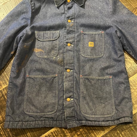 80s BIG BEN by Wrangler デニムカバーオールジャケット "Blanket Liner"
