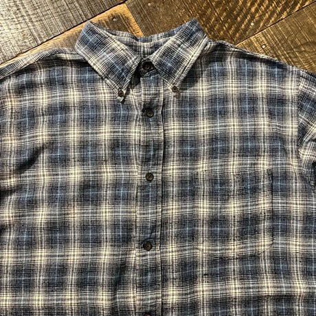 ST. JOHN'S BAY ライトフランネルシャツ "Ombre Plaid"