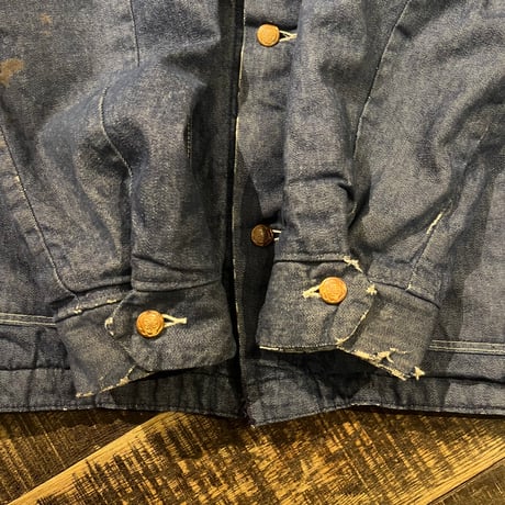80s BIG BEN by Wrangler デニムカバーオールジャケット "Blanket Liner"