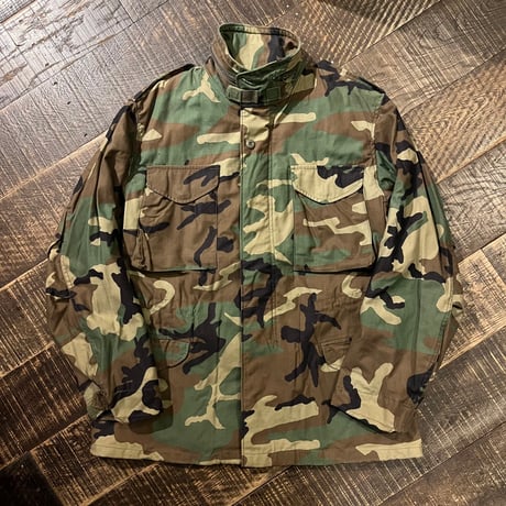 90s U.S. ARMY M-65 フィールドジャケット / ウッドランドカモ