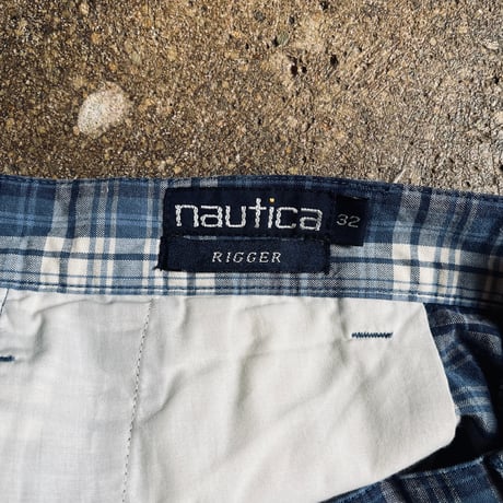 90s NAUTICA RIGGER チェックショーツ
