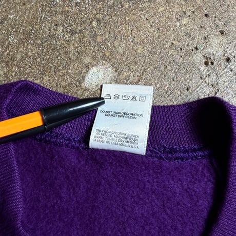 90s FRUIT OF THE LOOM 無地スウェット