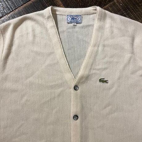 70s~ IZOD LACOSTE アクリルカーディガン