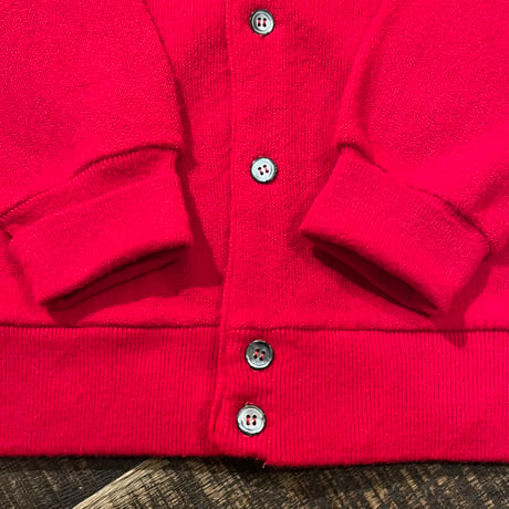 80s~ IZOD LACOSTE アクリルカーディガン
