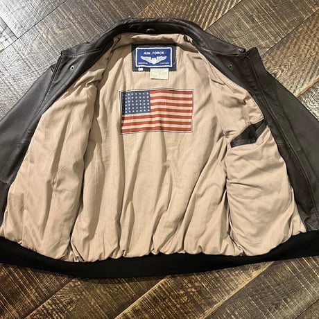 AIRBORNE LEATHERS "A-2タイプ" レザーフライトジャケット