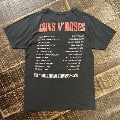 10s GUNS N’ ROSES "Skeleton Crew" バンドTシャツ