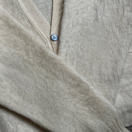 〜60s The Baggy Shag by LORD JEFF ウール×モヘア シャギーカーディガン