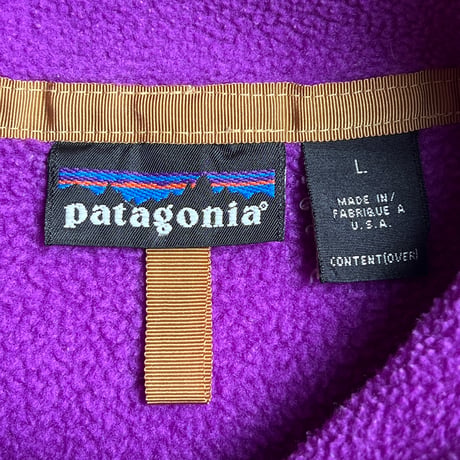 90s Patagonia Synchilla Snap-T Pullover ”雪無しタグ”