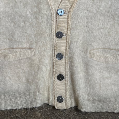 〜60s The Baggy Shag by LORD JEFF ウール×モヘア シャギーカーディガン