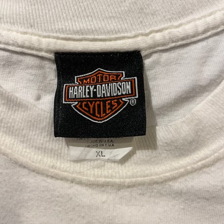 00s HARLEY-DAVIDSON "SNAKE" プリントTシャツ