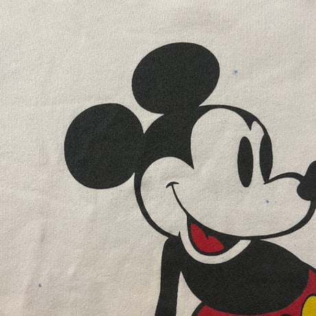 90s Disney "Mickey Mouse" キャラクタープリントスウェット