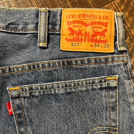 Levi’s 517 ブーツカットデニムパンツ "W34 L29"