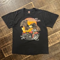 90s HARLEY-DAVIDSON プリントTシャツ "BAR & SHIELD"
