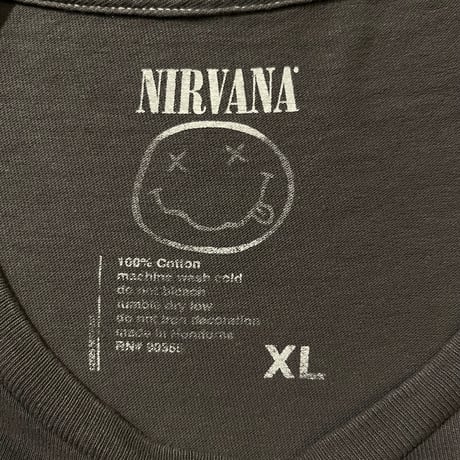 10s NIRVANA "Jaguar" バンドTシャツ