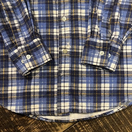 80s Dickies プリントネルシャツ