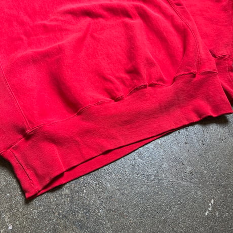 90s Champion Reverse Weave チンスト付きハーフスナップスウェット ”ボロ”