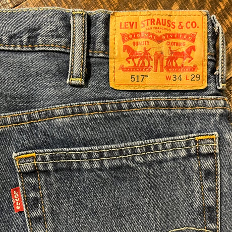 Levi’s 517 ブーツカットデニムパンツ "W34 L29"