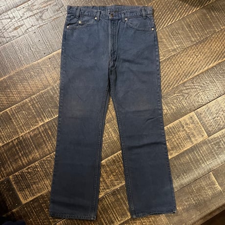 80s~ Levi’s 517 ブーツカットデニムパンツ 後染め "W36 L32"