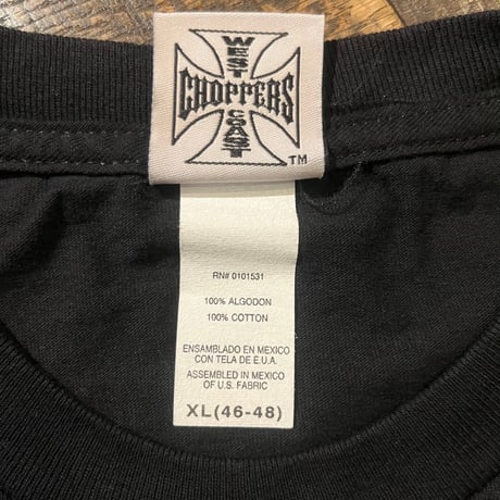 00s WEST COAST CHOPPERS プリントTシャツ