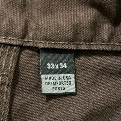 Carhartt ダブルニーダックペインターパンツ / B136-DKB "33×34"